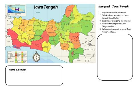 Ipas Peta Jateng Untuk Tugas Bahasa Ips Docx