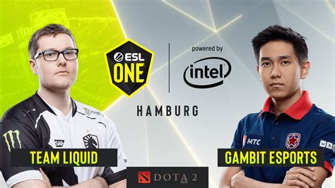 Dota2 Gambit Esports Vs Team Liquid Game 2 Group B ESL One