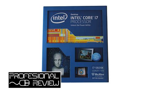 Review Intel Core I7 5820k