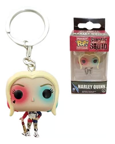 Chaveiro Funko Pop Keychain Dc Esquadrâo Suicida Harley Quin