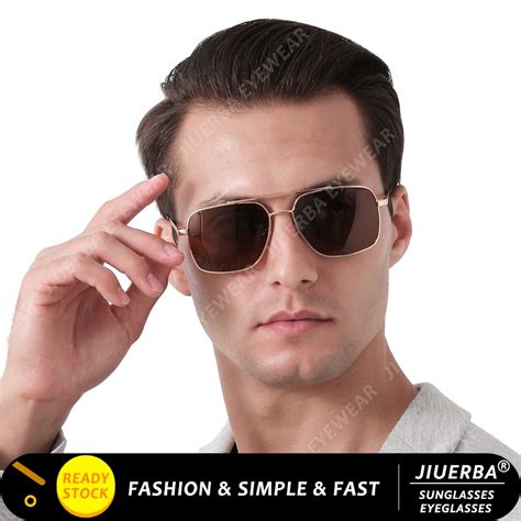 Jiuerba Summer Colorful Square Trend Sunglasses Fashion Retro Double