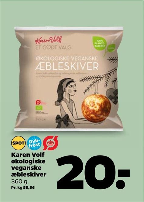 Karen Volf Kologiske Veganske Bleskiver Tilbud Hos Netto