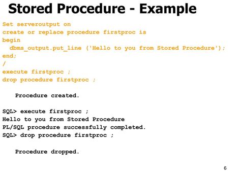 Ppt Oracle Stored Procedures Functions Powerpoint Presentation Free