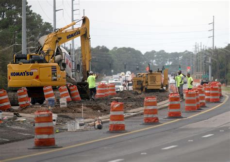 Construction projects cause traffic delays: Here's what areas to avoid