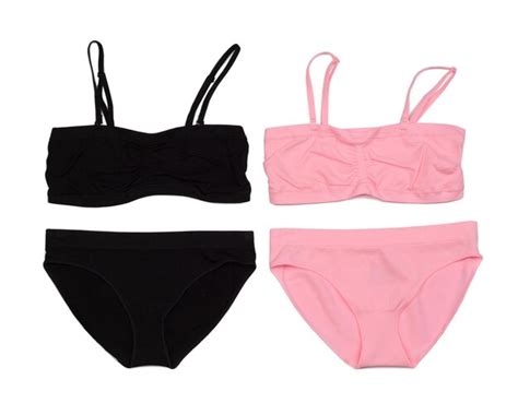 Premium Photo Two Sets Of Lingerie Pink And Black