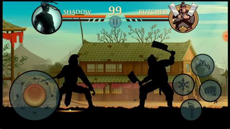 Game Dimulai Shadow Fight 2 Full Mode Insane Melawan Boss Butcher