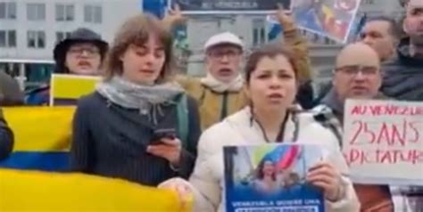 Bruselas Venezolanos Exigen La Libertad De Presos Políticos 800noticias