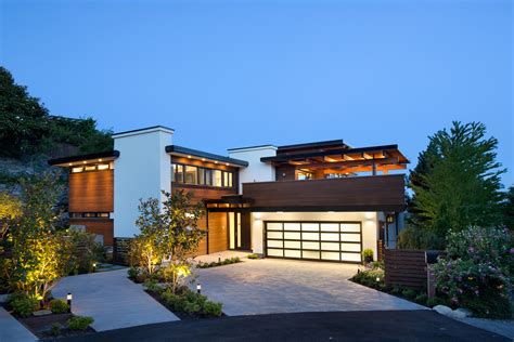 West Coast Modern Renovation Contemporary Exterior Vancouver By Naikoon Contracting Ltd