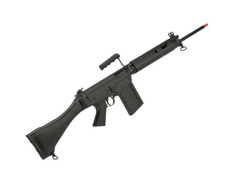 Rifle De Airsoft Ares Aeg L1a1 Slr Fn Fal 6mm Preto Airsofts Brasil