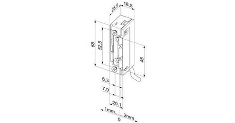 118W.13 влагозащищенная электромеханическая защелка ProFix® 2 effeff ...