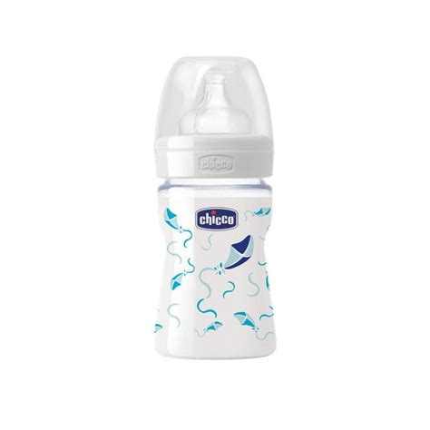 Chicco Biberon 0M Verre Bleu 150ML CAMPUS PARA PARAPHARMACIE