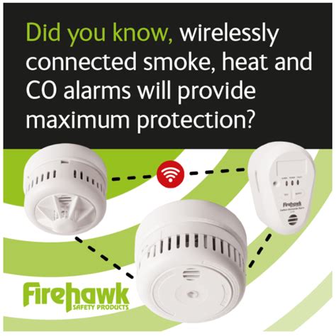 Scottish Legislation Compliant Smoke Heat And Co Alarm Pack By Firehawk