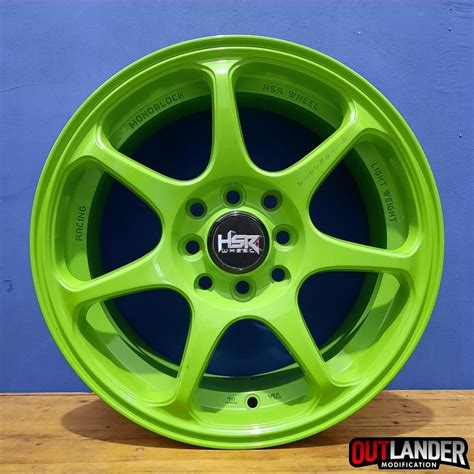 Jual Velg Mobil R Hsr Sebunsuta Hijau For Avanza Xenia Vios Calya