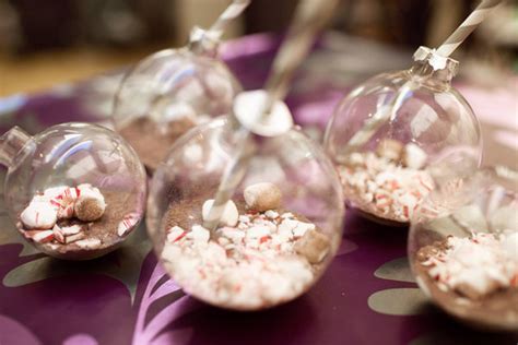 Peppermint Hot Cocoa Ornaments HAPPINESS IS