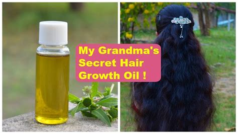 My Grandmas Secret Hair Growth Oil Recipe For Super Fast Hair Growth Youtube