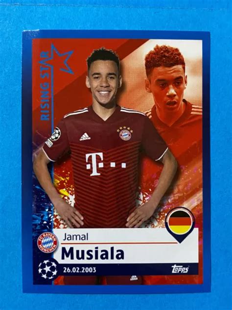 Topps Champions League N Jamal Musiala Bayern Munchen