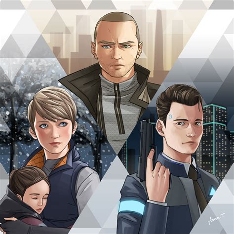 Detroit Become Human || DBH || Connor - Kara - Markus | Detroit become ...