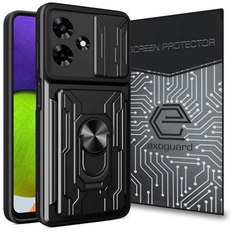 ETUI EXOGUARD CARDSHIELD SZKŁO INFINIX HOT I PANCERNE CASE OBUDOWA FUTERAŁ RING
