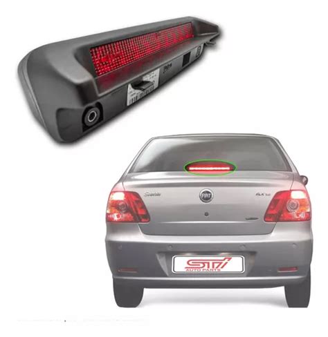 Lanterna Brake Light Luz De Freio Fiat Siena Parcelamento Sem Juros