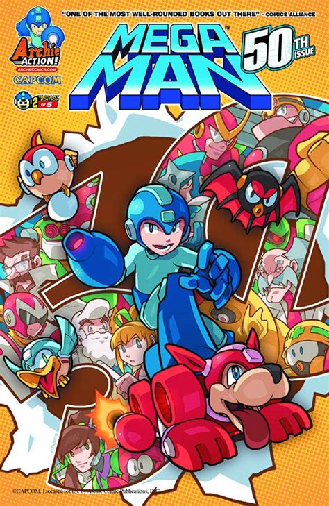 Mega Man Cover Art