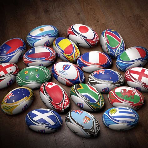 Gilbert Rugby World Cup Flag Bola Ragbi Shopee Malaysia