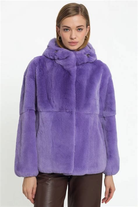 Шуба из меха кролика SnowQueen_collection 686079003 цены в Москве ...