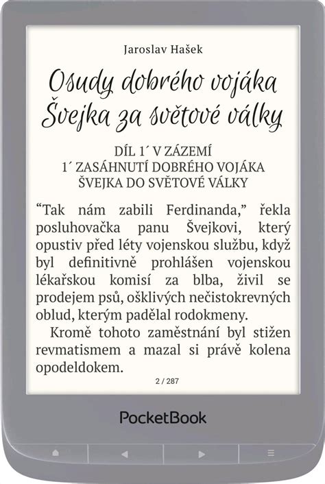 Pocketbook 627 Touch Lux 4 stříbrná - Zbozi.cz