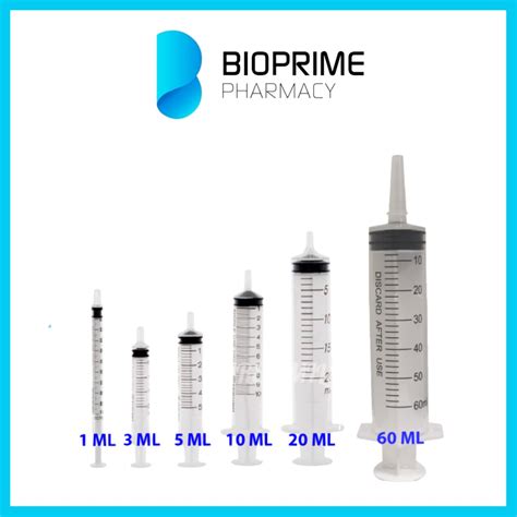 Aros Primes Disposable Syringe Ml Ml Ml Ml Ml Ml Luer Slip