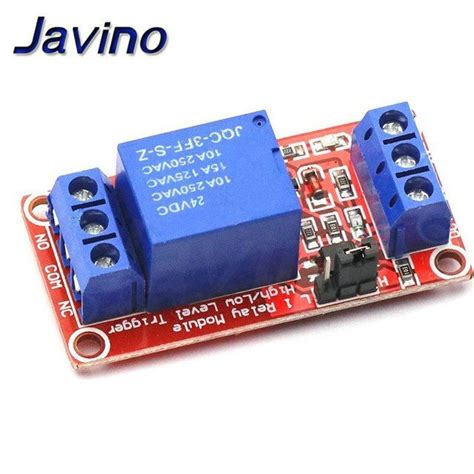 1 Channel 5v 12v 24v Relay Module Board Shield With Optocoupler Support