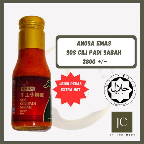 Sos Cili Padi Sabah Extra Hot 280g Lazada