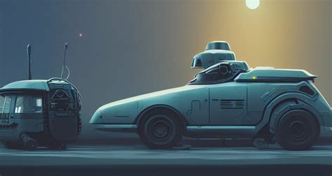 KREA AI Futuristic Scavenger Car Close Up Quint Buchholz