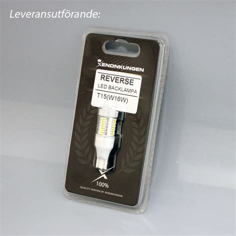 T15 LED Backljuslampa W16W Backlampa