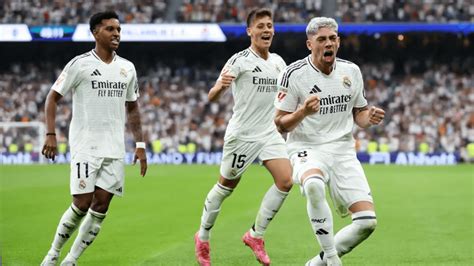 La Liga Real Madrid Triumph Against Valladolid With Three