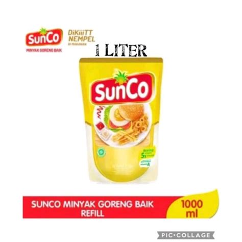 Jual Minyak Goreng Sunco Reff Pouch Liter Ml Shopee Indonesia