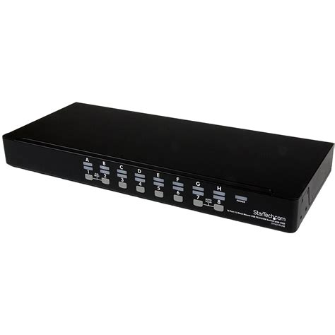 StarTech TAA-Compliant Rackmount / Desktop KVM Switch — 16PORT DP-HDMI (TEMPEST-LVL) (SV-SEC-16PORT-DP-HDMI-TEMPEST-LVL)