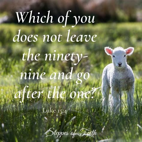 Why Jesus Leaves The Sheep To Find You