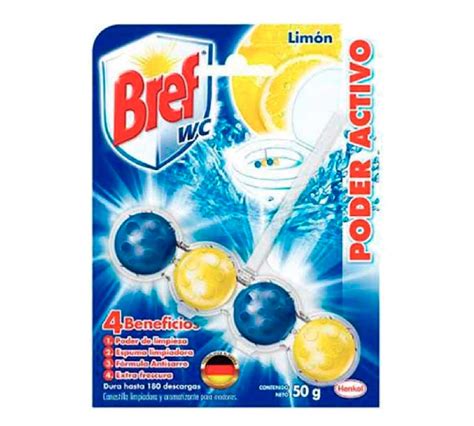 Desinfectante Bref WC Power Activo Limón