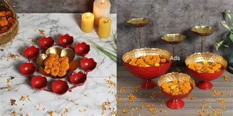 Taj Urli Bowl Urli Detachable Tea Light Holder Set Of 7 At Rs 1650