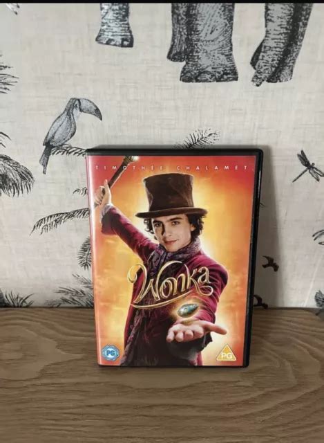 Wonka Dvd 2024 Timothee Chalamet Only Watched Once £1300 Picclick Uk