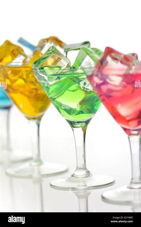 cold drinks stock photo alamy