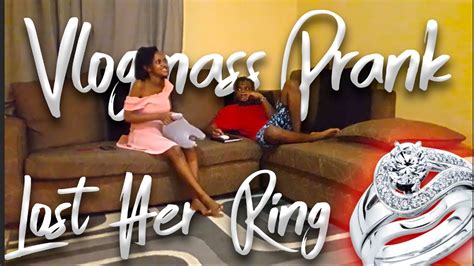 Lost My Ring Prank Vlogmass Day 8 Turned To A Surprise Youtube