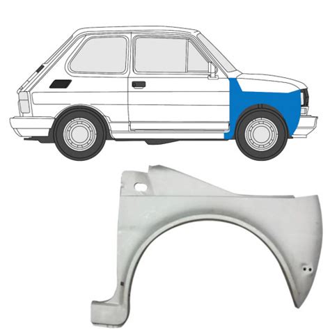 Panneau De Réparation De L aile Avant Gauche Fiat 126p 1972 1994