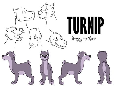 Jack Christmann Turnip The Dog Character Design