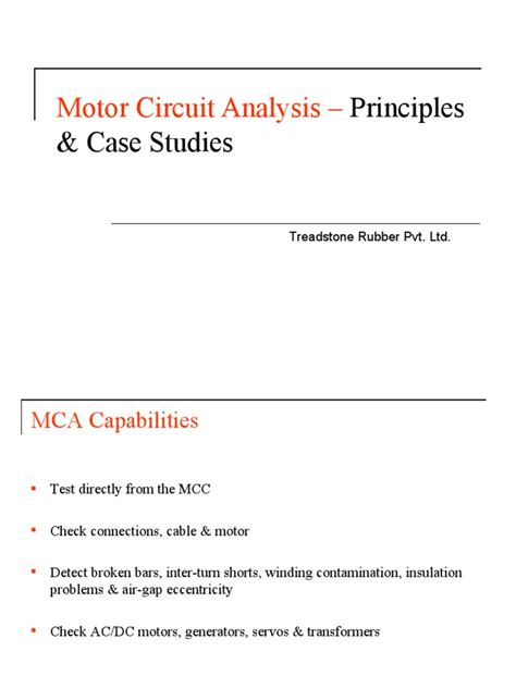 Motor Circuit Analysis of 31 and IV | PDF | Electric Motor | Electrical Impedance