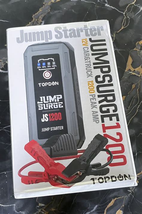 Topdon JumpSurge1200 Review Power Bank Battery Jump Starter