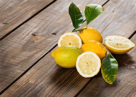 Fresh organic lemons stock photo. Image of copy, leaf - 70437630