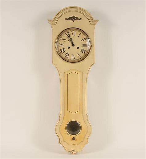 Lot Regulator Wall Clock With German Works