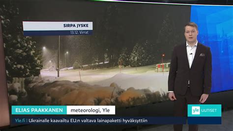 Sää Yle Areena