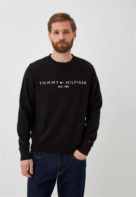 Свитшот Tommy Hilfiger, цвет: черный, RTLAAY008503 — купить в интернет ...