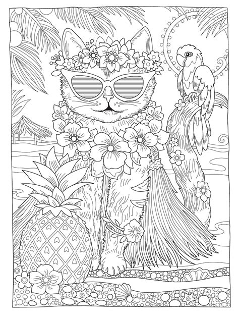 Creative Haven Best Dressed Pets Coloring Book Creative Haven Coloring